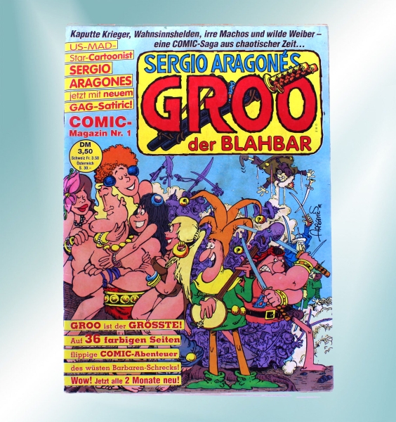 Sergio Aragonés GROO der Blahbar Comic Magazin Nr. 1: Groo begegnet einem großen Helden